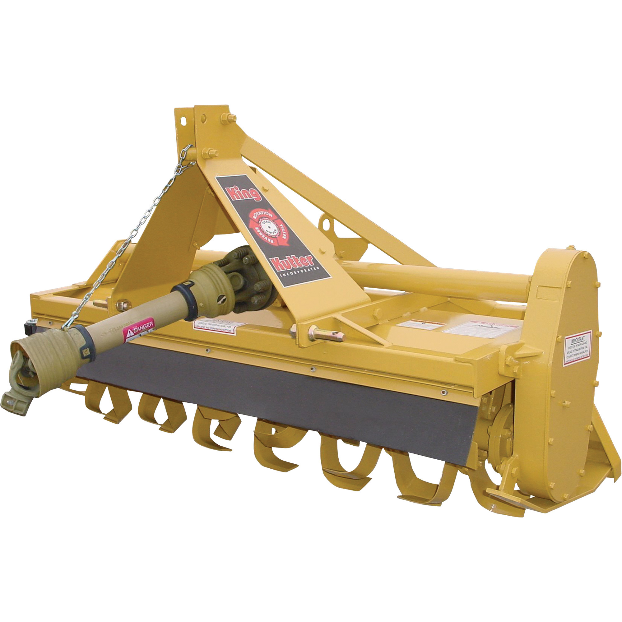 King Kutter Gear-Driven Reverse Tine Rotary Tiller, 60in.W, Model# RTG-60